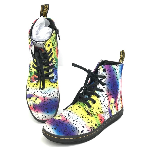 toddler rainbow dr martens